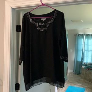 Embellished top